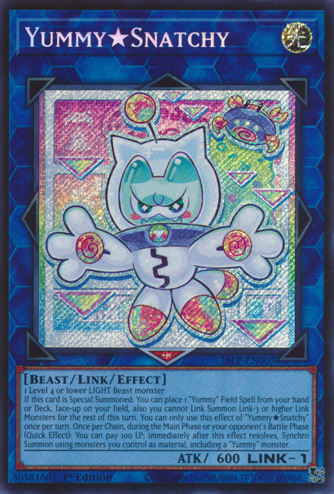 Yummy Snatchy - 26LP-EN005 - Secret Rare