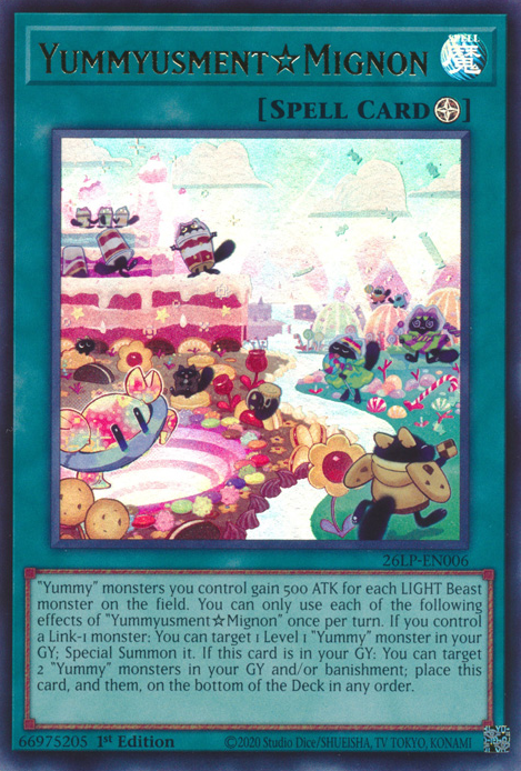 Yummyusment Mignon - 26LP-EN006 - Ultra Rare