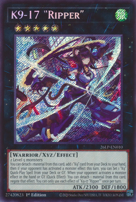 K9-17 "Ripper" - 26LP-EN010 - Secret Rare