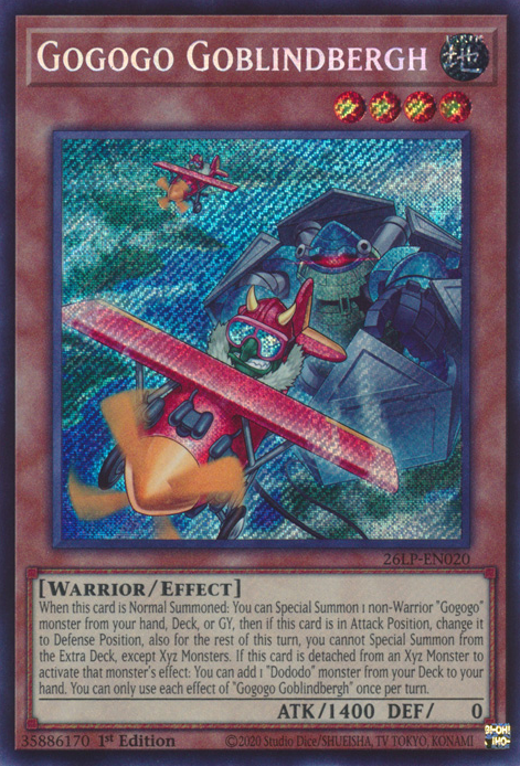 Gogogo Goblindbergh - 26LP-EN020 - Secret Rare