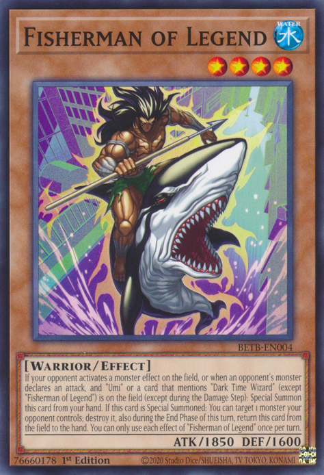 Fisherman of Legend - BETB-EN004 - Common x3