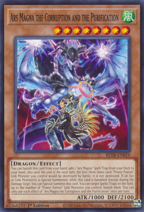 Ars Magna the Corruption and the Purification - BETB-EN019 - Common x3
