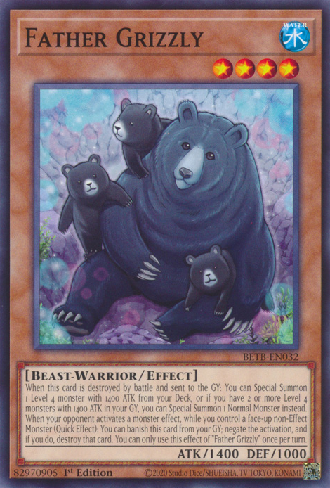 Father Grizzly - BETB-EN032 - Common x3