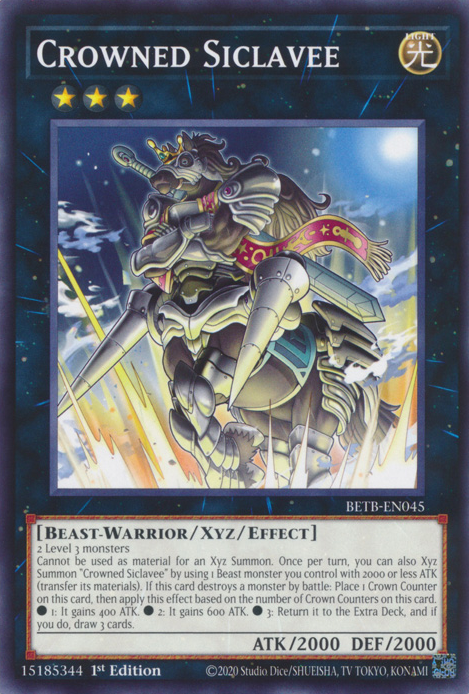 Crowned Siclavee - BETB-EN045 - Common x3