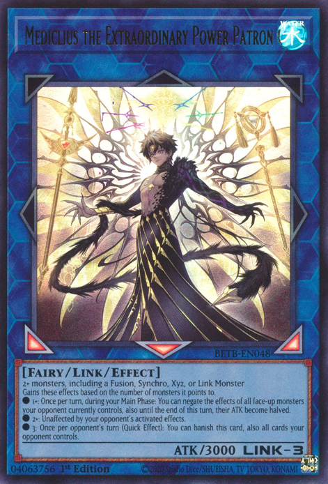 Mediclus the Extraordinary Power Patron - BETB-EN048 - Ultra Rare