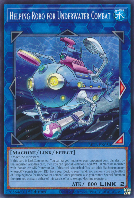 Helping Robo for Underwater Combat - BETB-EN050 - Common x3