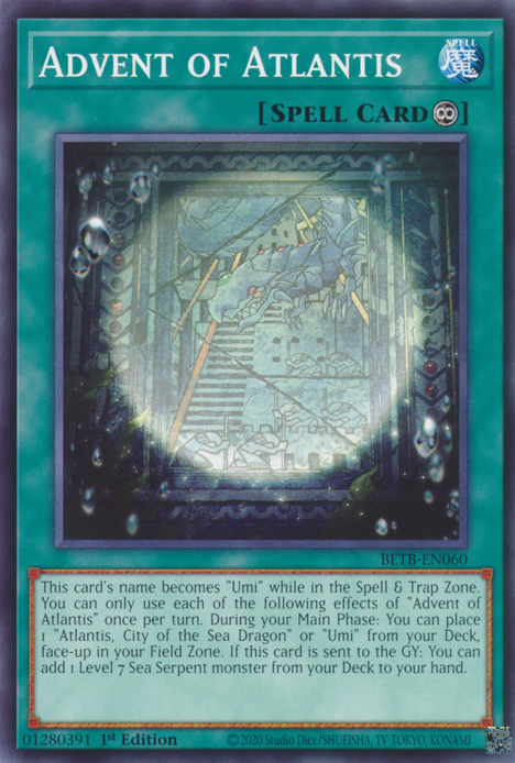 Advent of Atlantis - BETB-EN060 - Common x3