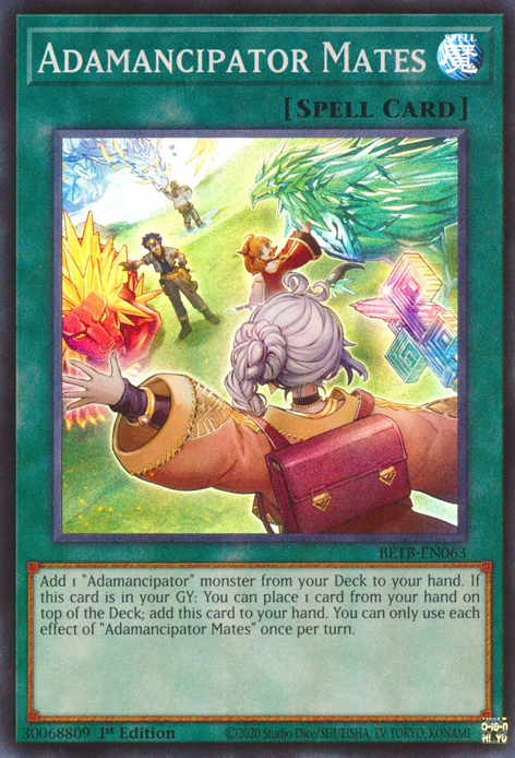 Adamancipator Mates - BETB-EN063 - Super Rare