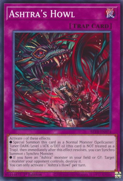 Ashtra's Howl - BETB-EN074 - Common x3