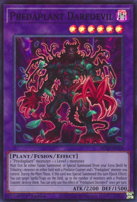 Predaplant Daredevil - BETB-EN100 - Super Rare