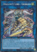 BLGG-EN014 - Dragunity Lord - Georgius - Secret Rare - Battles of Legend: Glorious Gallery