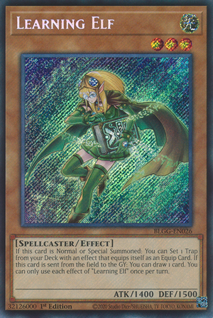 BLGG-EN026 - Learning Elf - Secret Rare - Battles of Legend: Glorious Gallery