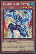 BLGG-EN029 - Masked HERO Fountain - Secret Rare - Battles of Legend: Glorious Gallery