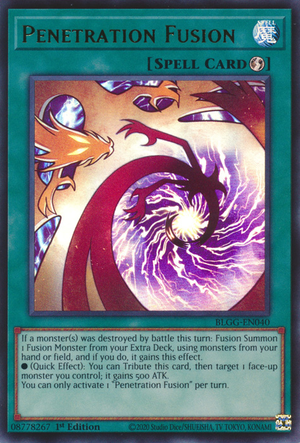 BLGG-EN040 - Penetration Fusion - Ultra Rare - Battles of Legend: Glorious Gallery
