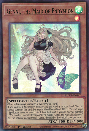 BLGG-EN042 - Genni, the Maid of Endymion - Ultra Rare - Battles of Legend: Glorious Gallery