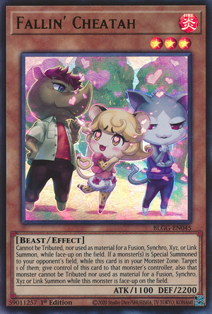BLGG-EN045 - Fallin' Cheatah - Ultra Rare - Battles of Legend: Glorious Gallery