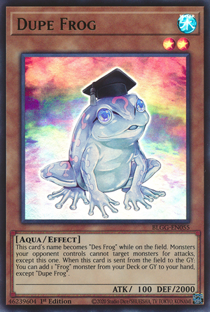BLGG-EN055 - Dupe Frog - Ultra Rare - Battles of Legend: Glorious Gallery
