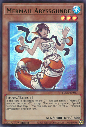 BLGG-EN057 - Mermail Abyssgunde - Ultra Rare - Battles of Legend: Glorious Gallery