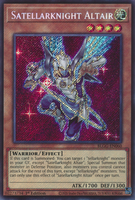Satellarknight Altair - BLGG-EN060 - Secret Rare