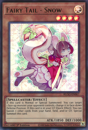 BLGG-EN067 - Fairy Tail - Snow - Ultra Rare - Battles of Legend: Glorious Gallery