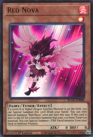 BLGG-EN068 - Red Nova - Ultra Rare - Battles of Legend: Glorious Gallery