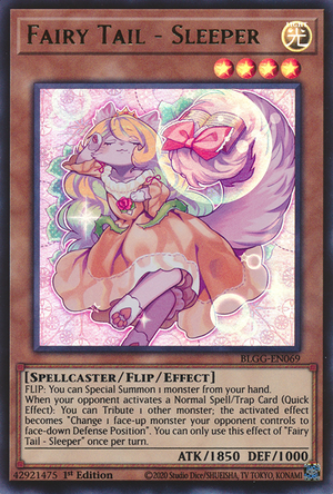 BLGG-EN069 - Fairy Tail - Sleeper - Ultra Rare - Battles of Legend: Glorious Gallery