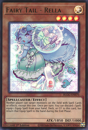BLGG-EN070 - Fairy Tail - Rella - Ultra Rare - Battles of Legend: Glorious Gallery