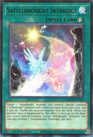 BLGG-EN110 - Satellarknight Skybridge - Ultra Rare - Battles of Legend: Glorious Gallery