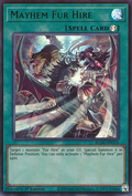 BLGG-EN116 - Mayhem Fur Hire - Ultra Rare - Battles of Legend: Glorious Gallery