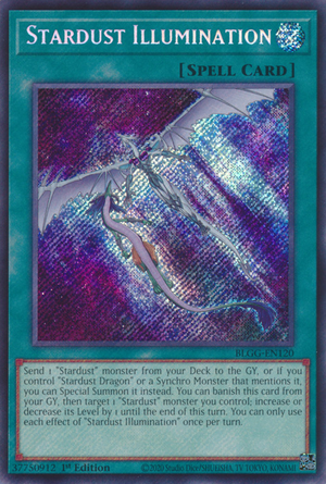 BLGG-EN120 - Stardust Illumination - Secret Rare - Battles of Legend: Glorious Gallery