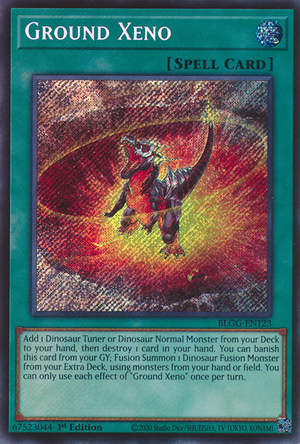 BLGG-EN123 - Ground Xeno - Secret Rare - Battles of Legend: Glorious Gallery
