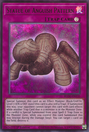 BLGG-EN132 - Statue of Anguish Pattern - Ultra Rare - Battles of Legend: Glorious Gallery