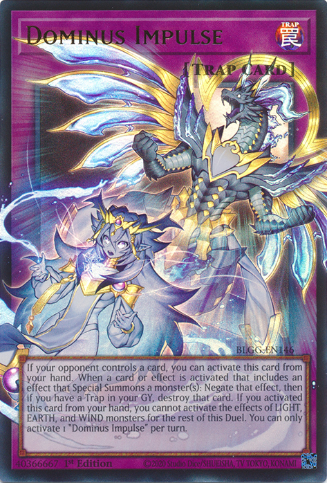 Dominus Impulse - BLGG-EN146 - Ultra Rare - Extended Art