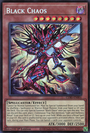 CORI-EN001 - Black Chaos - Secret Rare -  Chaos Origins