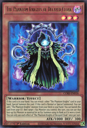 CORI-EN018 - The Phantom Knights of Decayed Cloak - Ultra Rare -  Chaos Origins