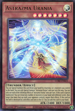 CORI-EN023 - Astrazma Urania - Ultra Rare -  Chaos Origins