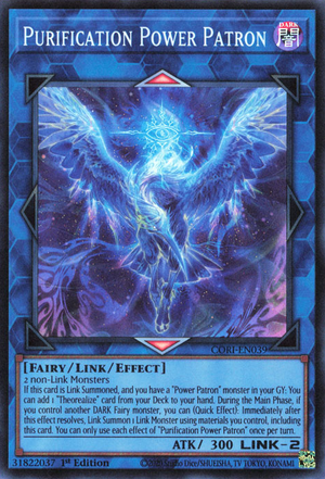 CORI-EN039 - Purification Power Patron - Super Rare - Chaos Origins