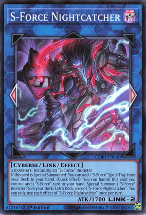 CORI-EN040 - S-Force Nightcatcher - Super Rare - Chaos Origins