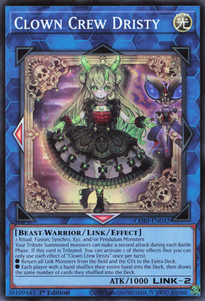 CORI-EN042 - Clown Crew Dristy - Super Rare - Chaos Origins
