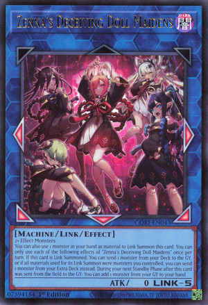 CORI-EN043 - Zenna's Deceiving Doll Maidens - Ultra Rare - Chaos Origins