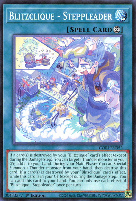 CORI-EN052 - Blitzclique - Steppleader - Common - Chaos Origins x3