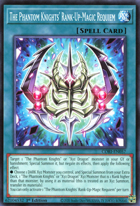 CORI-EN057 - The Phantom Knights' Rank-Up-Magic Requiem - Common x3