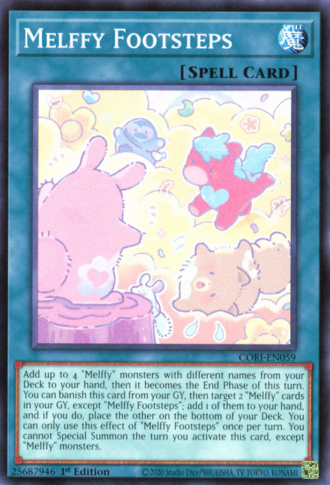 CORI-EN059 - Melffy Footsteps - Common - Chaos Origins x3