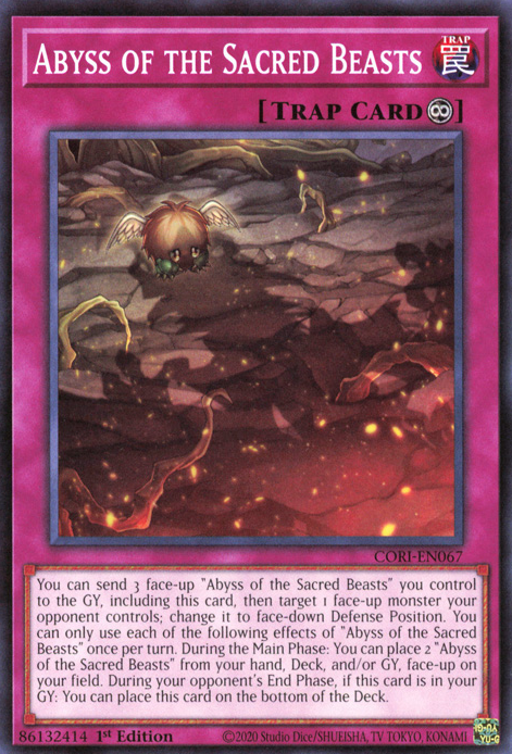 CORI-EN067 - Abyss of the Sacred Beasts - Common - Chaos Origins x3
