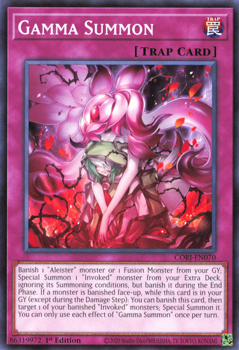 CORI-EN070 - Gamma Summon - Common - Chaos Origins x3