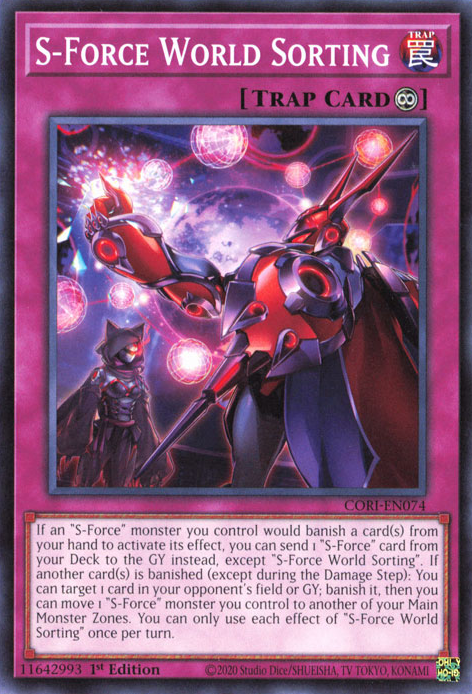 CORI-EN074 - S-Force World Sorting - Common - Chaos Origins x3