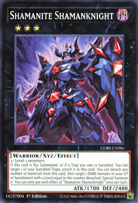 CORI-EN086 - Shamanite Shamanknight - Common - Chaos Origins x3