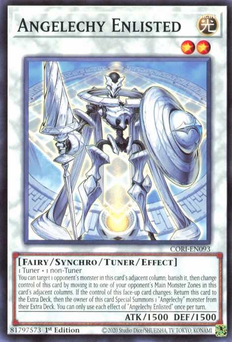 CORI-EN093 - Angelechy Enlisted - Common - Chaos Origins x3