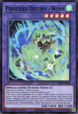 CORI-EN099 - Possessed Destiny - Wynn - Super Rare - Chaos Origins