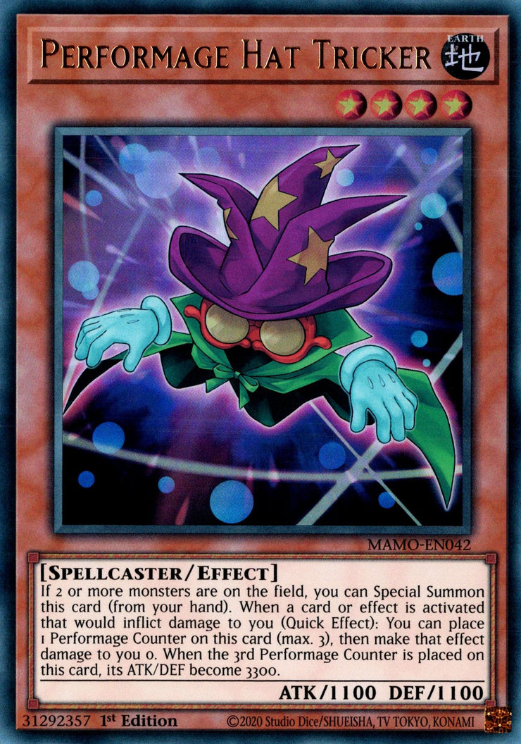 Performage Hat Tricker - MAMO-EN042 - Ultra Rare